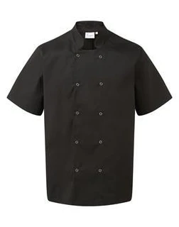 Chef's Short Sleeve Stud Jacket