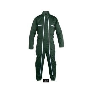 Workwear overal with double zip  