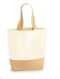 Jute Base Canvas Shopper