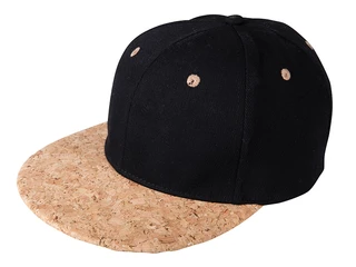 Kšiltovka 6 Panel Cork Flat Peak Cap 
