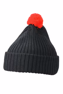 Čepice Knitted Cap with Pompon