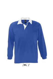 Men's two colour rugby polo shirt 