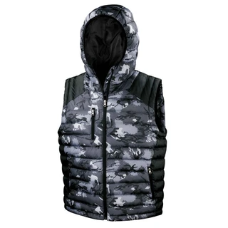 Pánská Prošívaná Vesta Camo Gilet