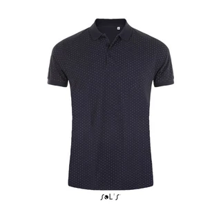 Men's polka-dot polo shirt 