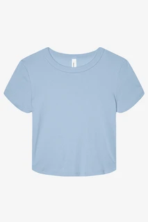 1010 Women's Micro Rib Baby Tee