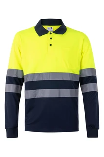 HV LS TWO-TONE POLO 305507