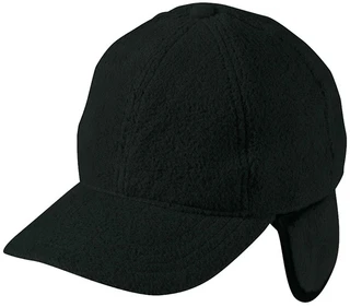 Kšiltovka 6 Panel Fleece Cap with Earflaps 