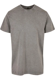 Acid Washed Round Neck Tee