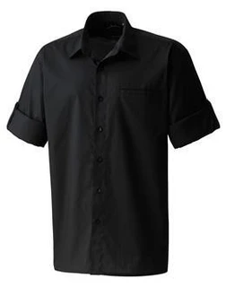 Men's Roll Sleeve Poplin Bar Shirt PR206