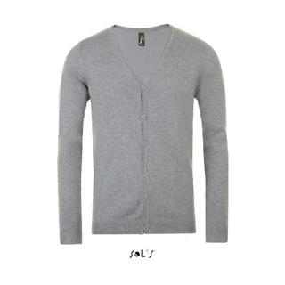 Men's V-neck cardigan