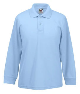 Kids 65/35 Long Sleeve Polo