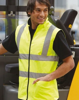 Oboustranná Vesta Hi-Vis Fleece