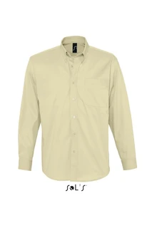 Long sleeve cotton twill men's shirt 