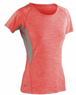 Dámské Fitness Tričko Tech Panel Marl