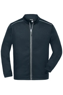 Men's Knitted Workwear Fleece Jacket - SOLID