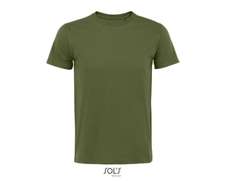 Men's round-neck fitted jersey T-shirt 