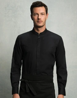 Pánská Košile se Stojáčkem Mandarin Collar