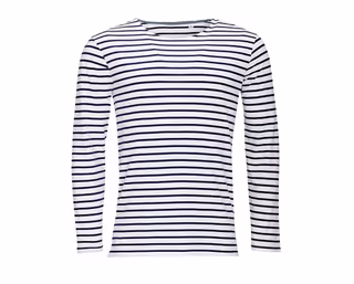 MARINE MEN  LSL Men's long sleeve striped T-shirt