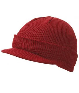 Čepice Knitted Cap With Peak