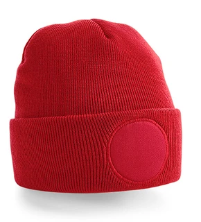 Circular Patch Beanie