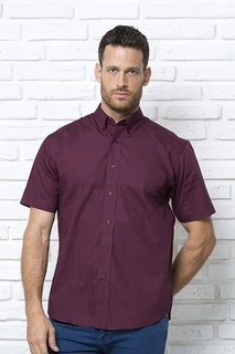 Pánská Košile Short Sleeve Poplin