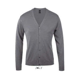Men's V-neck knitted cardigan 