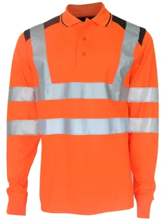 Men's High Visibility Polo Shirt Guard+ Winter