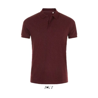 Men's polka-dot polo shirt 