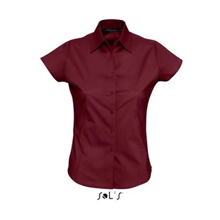 Short sleeve stretch women's shirt