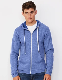 Mikina Unisex Triblend s Kapucí