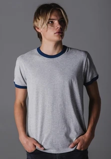 Pánské organické tričko Superstar Retro Ringer