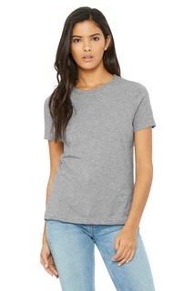 6400CVC Women's Relaxed Heather CVC Short Sleeve Tee