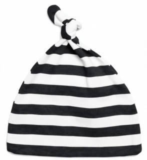 Dětská Proužkovaná Čepička s Uzlem