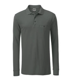 Men's Workwear Polo Pocket Longsleeve 