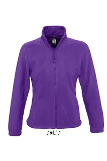 Women's zipped fleece jacket 