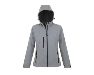 REPLAY WOMEN Women's hooded softshell