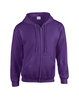 HEAVY  Blend Adult Full Zip Hooded Sweatshirt