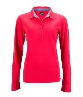 Ladies' Polo Fashionable Long-Sleeved 