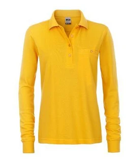 Ladies' Workwear Polo Pocket Longsleeve