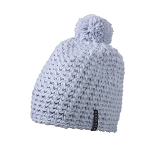 Čepice Unicoloured Crocheted Cap with Pompon