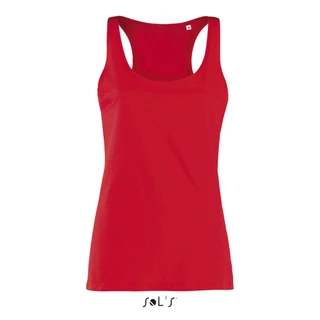Women's Slub Racer Back Tank Top