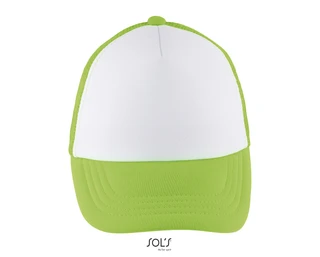 Kids' five panel mesh cap 