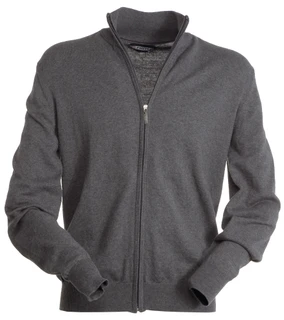 Unisex zip jumper Boarding Melange