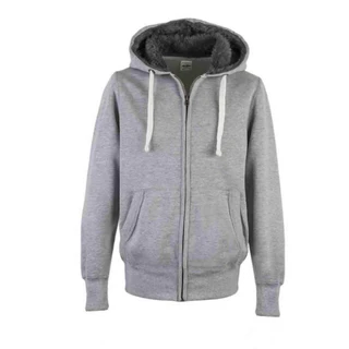 Mikina Fur Lined Chunky Zoodie JH054