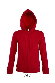 Women's jacket with lined hood 