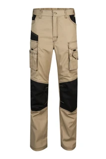 TWO-TONE CANVAS TROUSERS