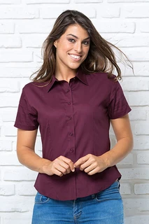 Dámská Košile Lady Poplin Short Sleeve