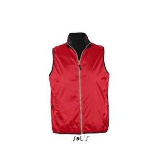 Unisex contrasted reversible bodywarmer 