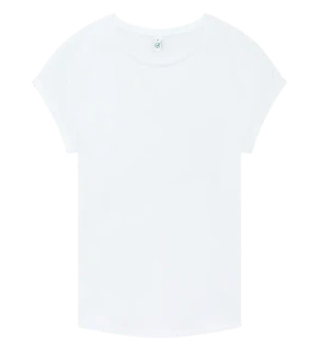 WOMEN´S ROLLED SLEEVE T-SHIRT