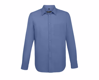 Long sleeve poplin men's shirt 